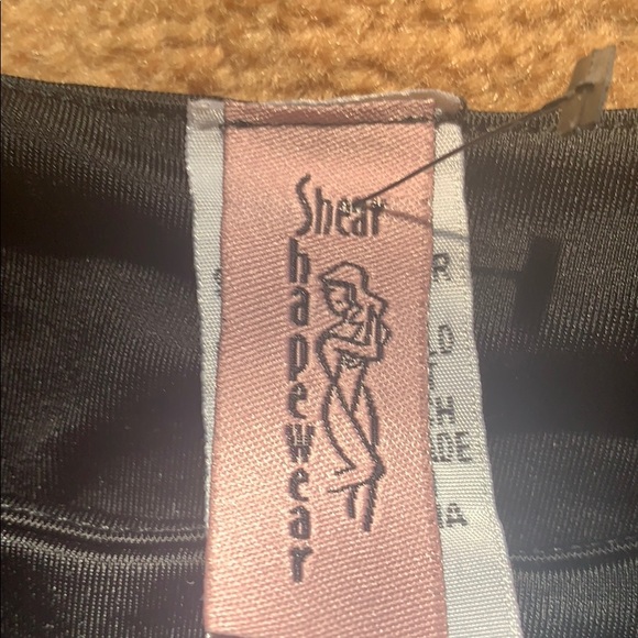 SHEAR SHAPEWEAR TOP BLACK SZ L - Picture 4 of 8